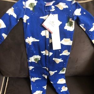 Hanna Andersson zip up sleeper 18-24 mo Sz 80